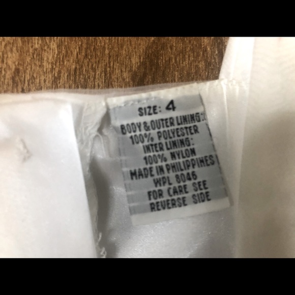 Flower girl’s dress toddler size 4 - Picture 8 of 8